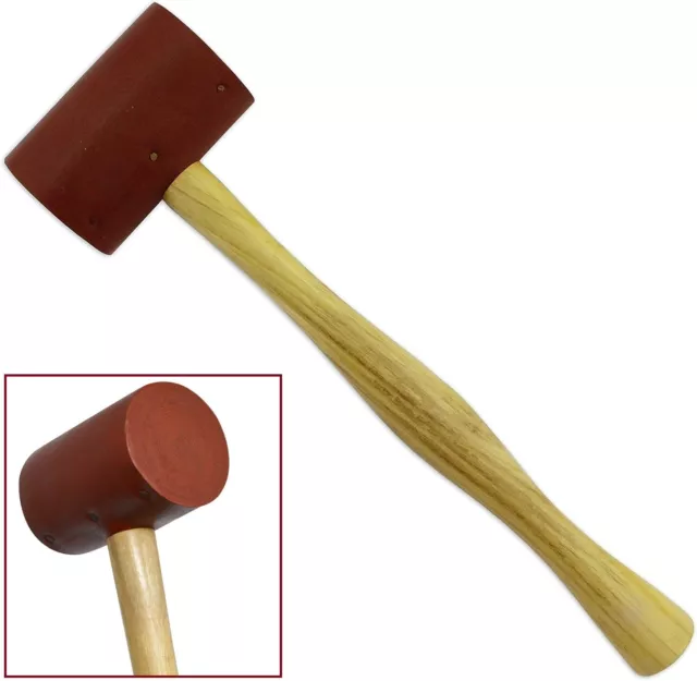 Rawhide Leather Mallet Hammer Raw Hide Mallet 50MM  Non-Marring Jewelry Making