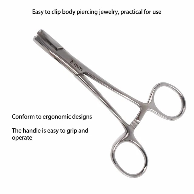 Corpo In Acciaio Inox Piercing Piners Piercing Forcipe Per Belly Button Nose DB3
