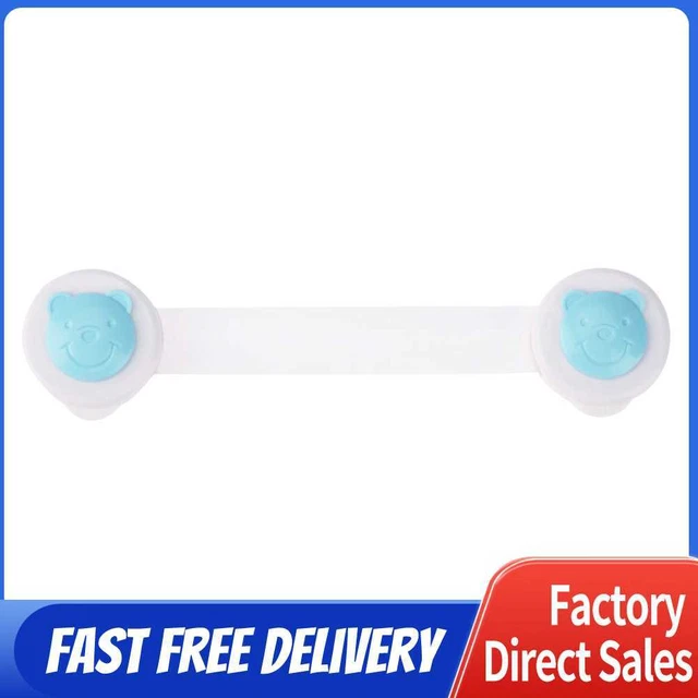 Children Baby Care Safety Security Cabinet Locks Straps Products(Blue)