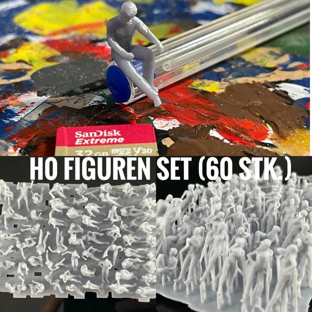 MERTEN Figurines Échelle N – Famille, Enfants, Femmes Debout Et Assis – Réf. 9023 2451 818