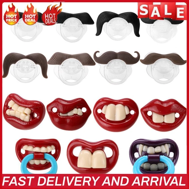 Billy Bob Pacifiers Dummy Baby Divertido Teether Pacy Pezón de Ortodoncia Beruhi