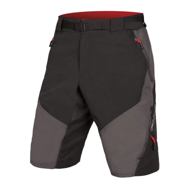 Shorts With Liner Hummvee Shorts II Grey Größe 4XL Endura MTB