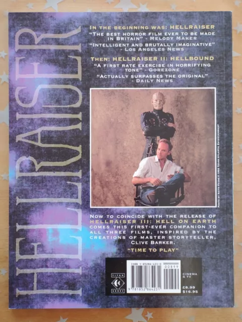 THE HELLRAISER CHRONICLES von Clive Barker & Stephen Jones 2