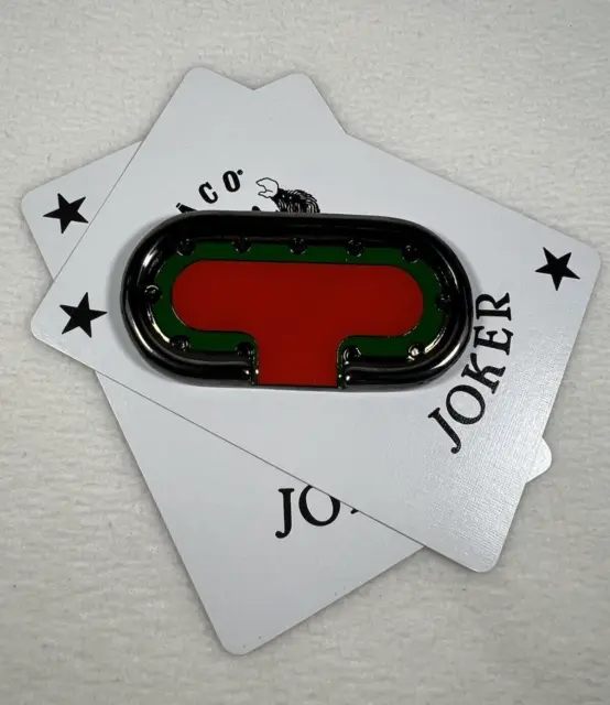 Poker Card Guard Cover Hand Protector - Custom Poker Table Shape - Weighs 1.5 oz
