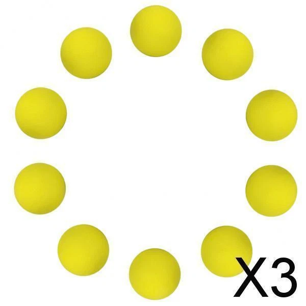 3X 10 pièces eva swing de golf exercices de pratique balles