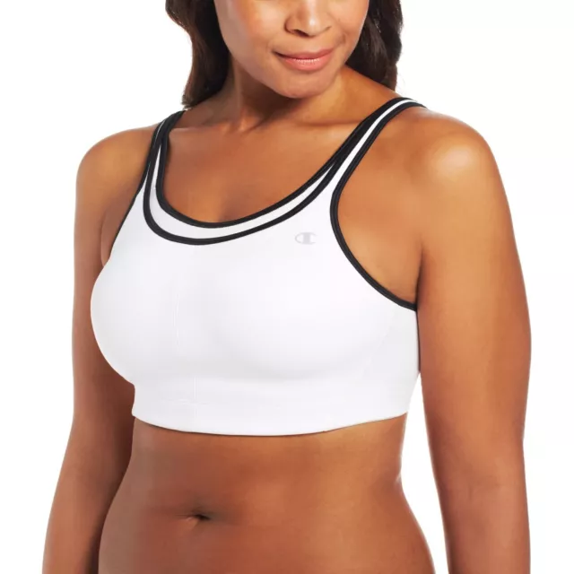 Champion Women's All-Out Wirefree Full Figure Support Sports Bra #1000