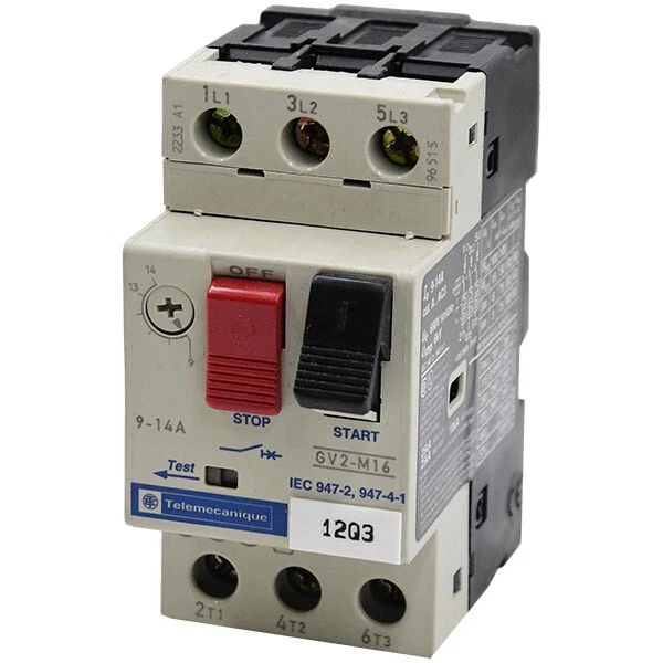 GV2-M16 Telemecanique 9-14A 600V 3P Manual Starter  -SA