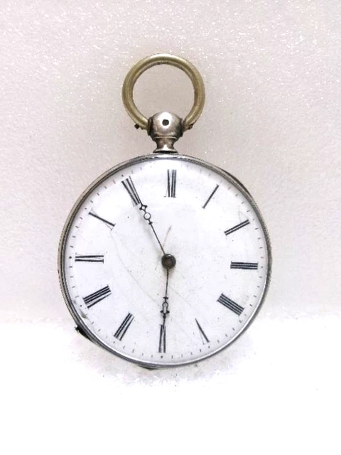Montre à Gousset Argent époque Victorienne - Style Louis XVI - Occasion