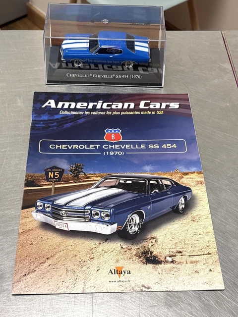 Voiture Miniature Altaya American 1:43 - CHEVROLET SS 1973 (Dart), Métal, Neuve En Boîte