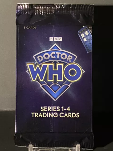 Rittenhouse BBC Doctor Who Series 1-4 Hobby Booster Pack Factory Sealed