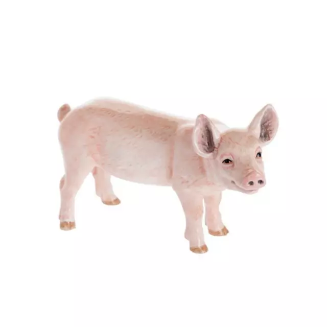 John Beswick Farmyard - White Piglet