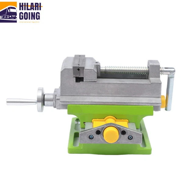 Cross Slide Vise Drill Press Heavy Duty Metal Milling 2 Way X-Y Clamp Machine US