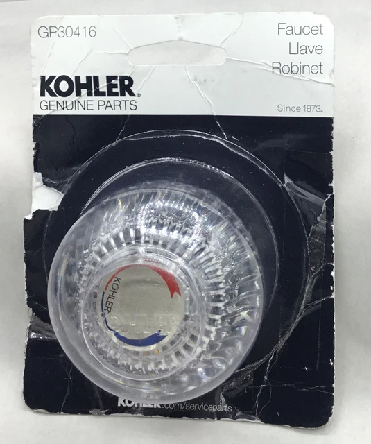 Kohler Acrylic Faucet Handle Kit No GP30416 New open
