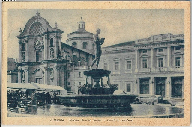 ag5409 - CARTOLINA D'EPOCA - L'Aquila Città