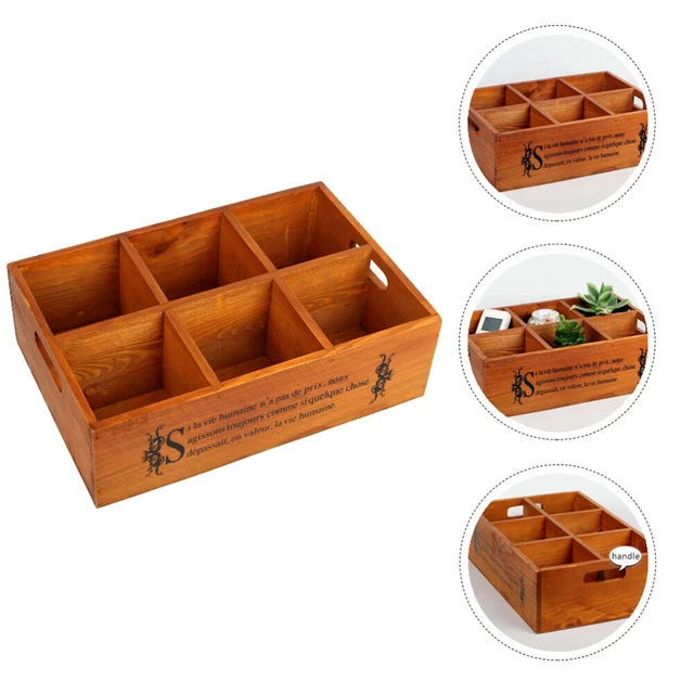 Holzbox Mit Deckel Fr Nhnadeln & Zubehr - Praktische Aufbewahrungskiste  Fr Knpfe, Schmuck & DIY DIY Nhkoffer