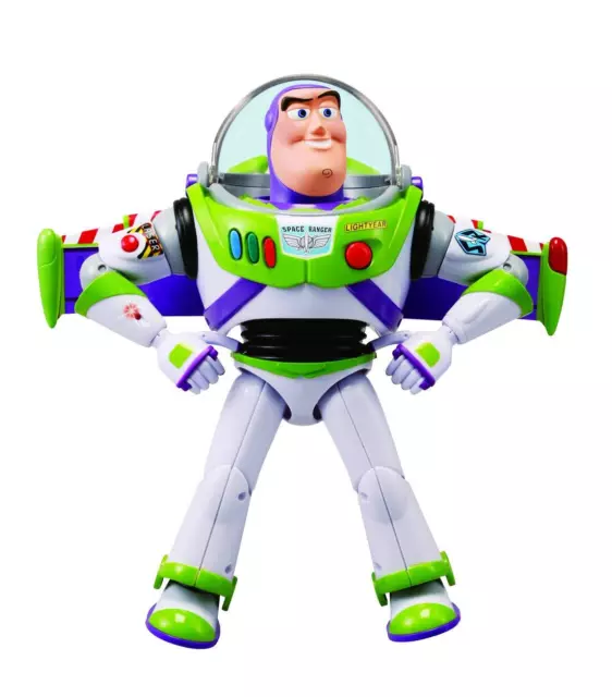 Toy Story 4 Véritable Taille Parlant Action Figurine Buzz L'Éclair 28cm