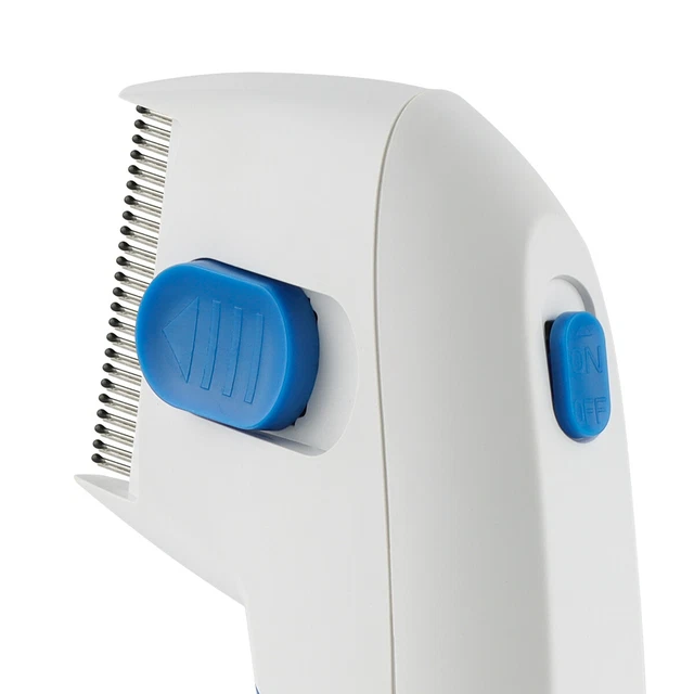 Pets Lice Remover Electric Flea Zapper Safe Cat Dog Cleaning Comb Hair Brush 11
