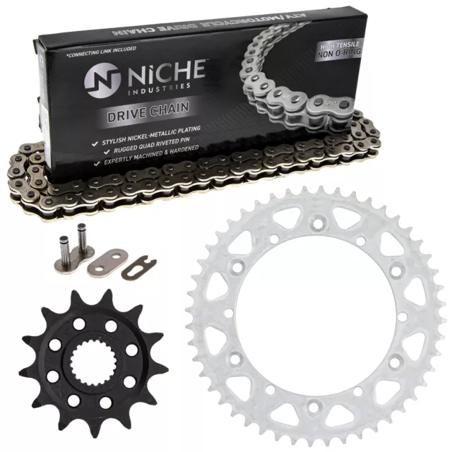 Sprocket Chain Set for Yamaha YZ125 13/48 Tooth 520 Front Rear Kit Combo