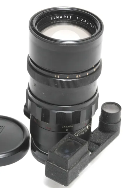 Leitz Canada Elmarit 2.8/135mm lens needs cleaning Leica M-Mount