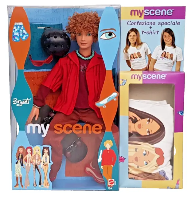 Barbie My Scene "Bryant Confezione Speciale + c /T-Shirt" Mattel B6695 anno 2003