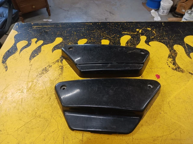 Stock Harley  Shovelhead Evo Side Covers For 1982-Up Fxr