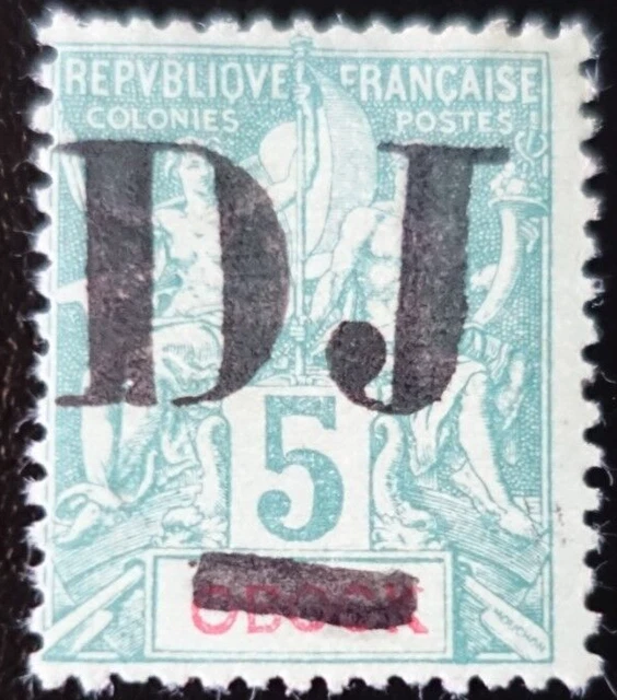 FRANCE COLONIE - COTE des SOMALIS N°1 NEUF * MH