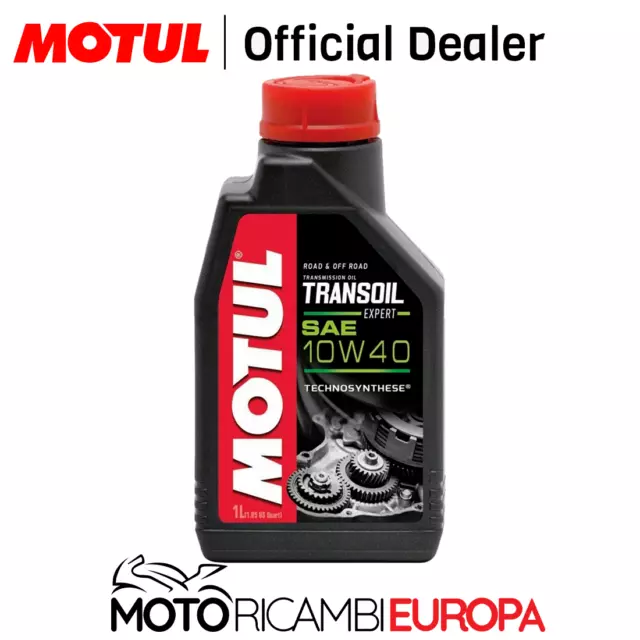 Motul Transoil Expert 10W40 Olio Trasmissione Moto Scooter Frizioni A Bagno 1 Lt