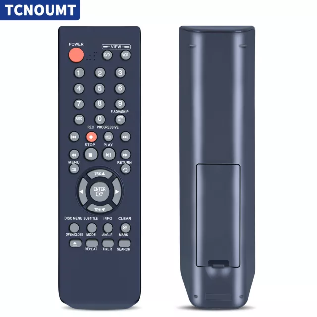 New 00080C 00051B Remote Control For Samsung DVD VCR Combo Player