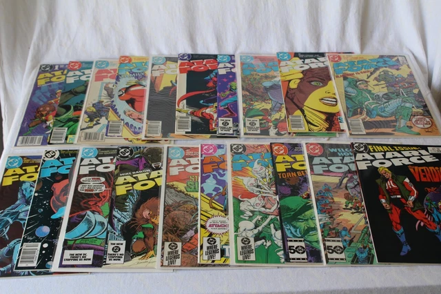 Atari Force Dc Comics Full Set # 1 - 20 1984 Conway Jose Luis Garcia-Lopez Fn Vf