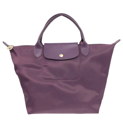 Longchamp sales purple tote