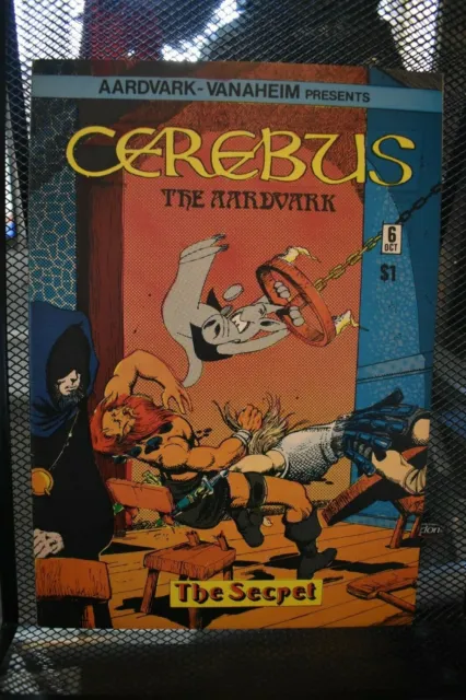 Cerebus the Aardvark #6 1st Print Aardvark Vanaheim Comics 1978 Dave Sim 8.5