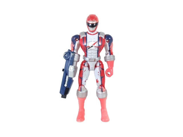 Power Rangers Overdrive Red Ranger POWER RANGERS OPERATION Overdrive Torque Force Red Ranger Action Figure ...
