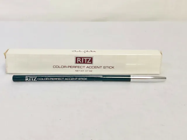 Vintage Charles Of The Ritz Color-Perfect Accent Stick - Emerald - Nos