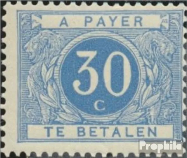Belgique p11i neuf 1909 Porto Marque