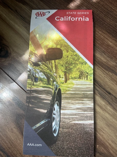 California State Map AAA Roadmap NEW 2022