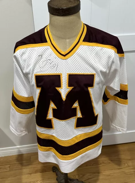 minnesota golden gophers hockey jersey size 2XL nike vintage vtg authentic  rare