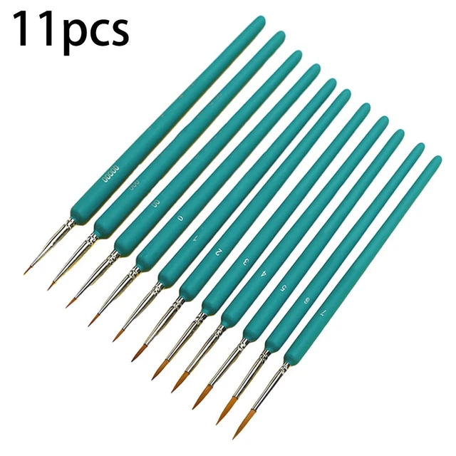 Feinmalpinsel Feinhaken Linienpinsel für Modellbau für Pigment Acryl