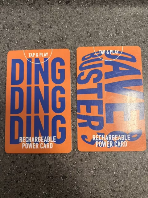2 Dave and Buster power cards — 215 Chips Each