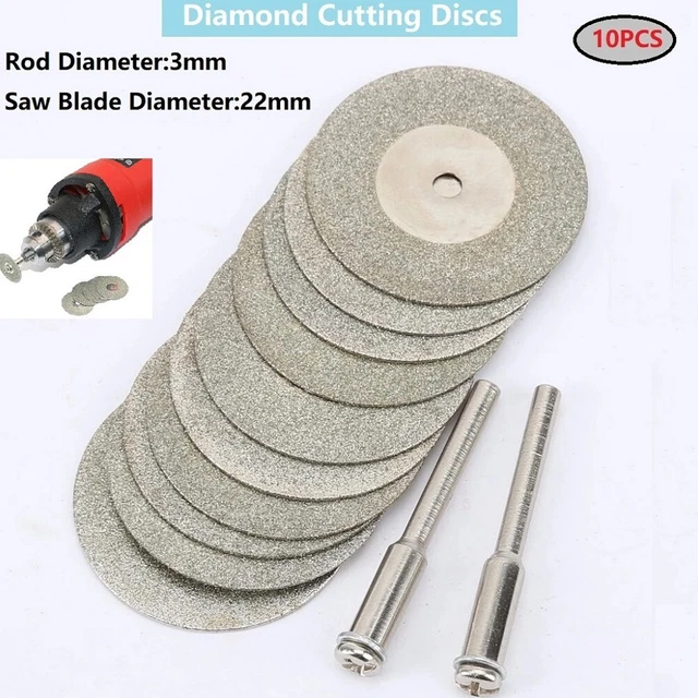 Perceuse à disque lame de coupe outil rotatif fabrication de bijoux 12 pièces/