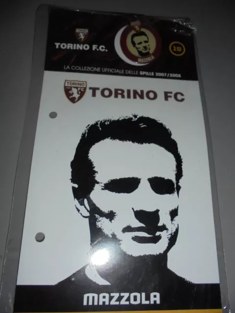Collezione Torino Calcio Spille N°19 Pins 2007/2008 Valentino Mazzola