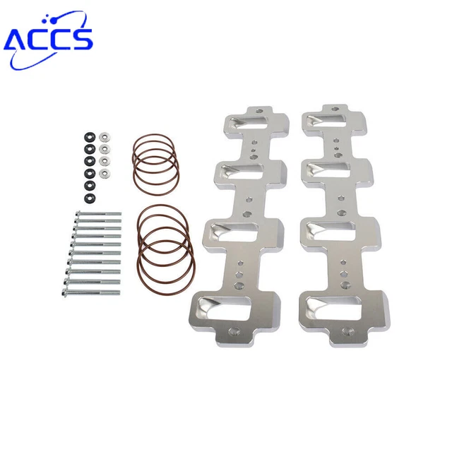 For LS Cathedral Port Cylinder Head to LS3 LSA ZL1 CTS-V Intake Manifold Adapter