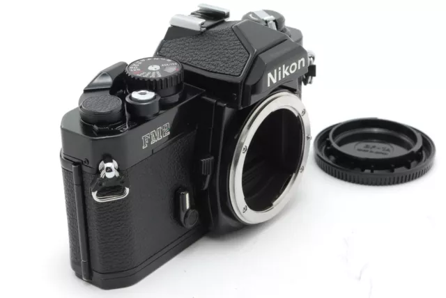 【N MINT+++】Nikon New FM2 FM2N 35mm SLR Film Camera Black Body From JAPAN 3