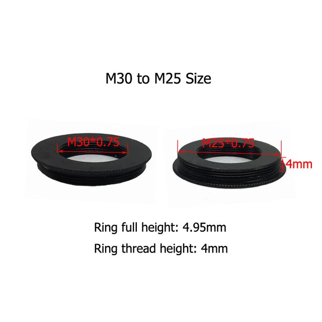 1PC M30 to M32 to M25 to M26 Microscope Objective Lens Adapter Ring