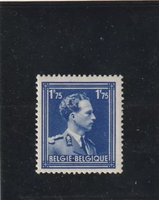 L5356 BELGIQUE TIMBRE N° Y & T 642 de 1943 " Léopold III " Neuf**