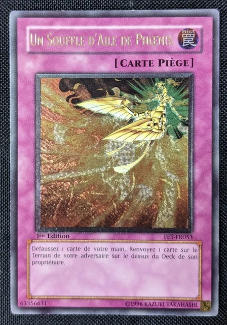 Phoenix Wing Wind Blast FET-FR053 - Yugioh  TCG - 1st Ed Ultimate Rare - FRENCH
