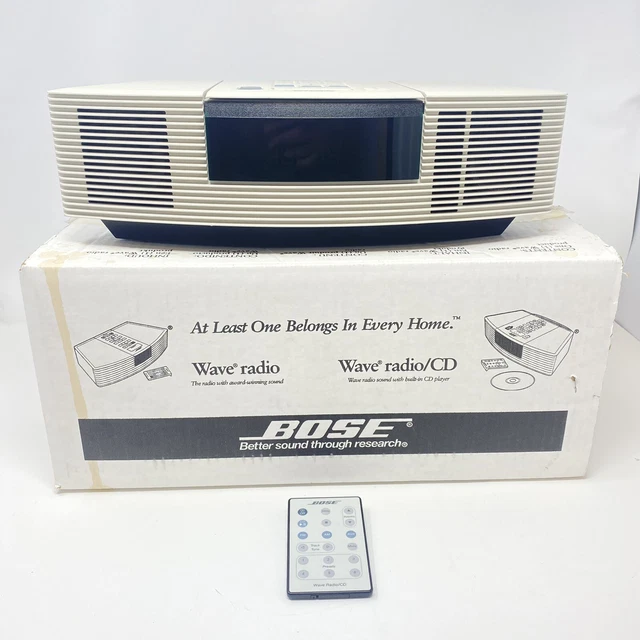 Bose Wave Radio CD Player Model AWRC-1P w/ Remote & Original Box -Tested Works Bose Wave Radio CD Player Model AWRC-1P w/ Remote & Original Box -Tested Works