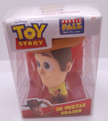 DISNEY PIXAR - Toy Story 3D Sheriff Woody Puzzle Eraser - New £6.00 ...