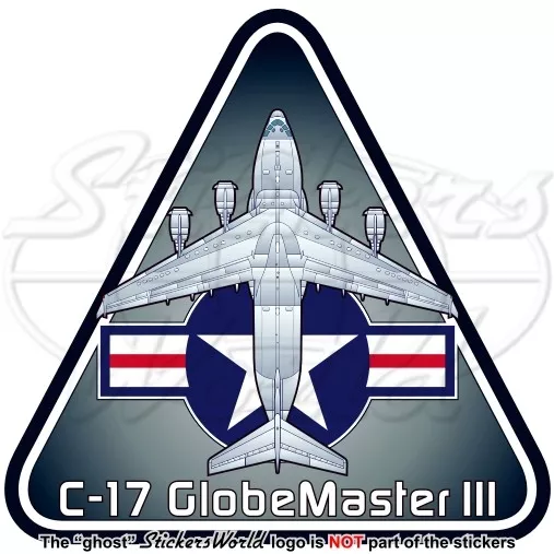 Boeing C-17 GLOBEMASTER III (Mcdonnell Douglas) États Unis 95mm Autocollant