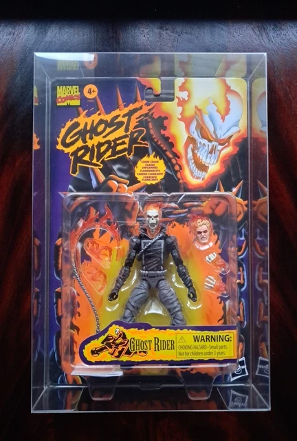 FIGURA DE ACCIÓN Ghost Rider con cadena de llamas Marvel Comics Legends ...