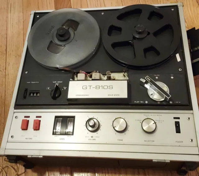 VINTAGE 1950'S CRESCENT Reel To Reel Audio Tape Recorder Player